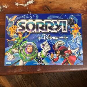 Parker Brothers Sorry! Disney Edition Boardgame. Family Game Night.
